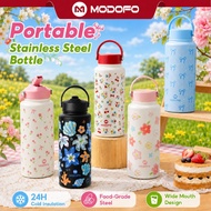 MODOFO 1000ML Tumbler Thermos Tahan Sejuk Insulated Tumbler Water Bottle Aesthetic Tumbler Stainless