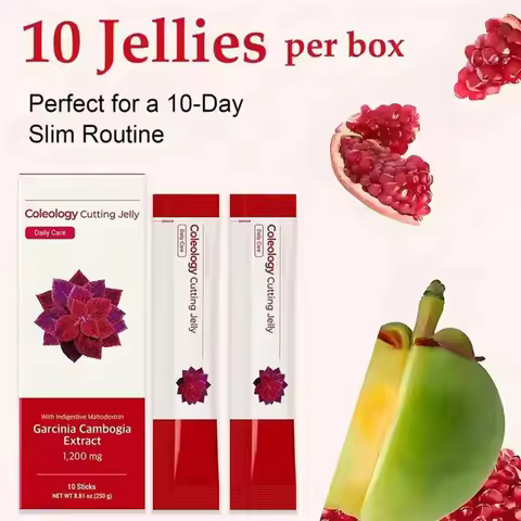 Garcinia Cambogia Supplement Foodology Coleology Cutting Jelly Sticks With Collagen For Weight Manag
