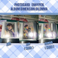 Photocard ENHYPEN official / photocard DIMENSIONS dilemma ENHYPEN SCYLLA VER / photocard ONLY / phot