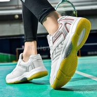 Ready Stock Badminton Shoes MD+Rubber Sole Couple Badminton Shoes Volleyball Shoes Ladies Badminton Shoes Men Table Tennis Shoes Tennis Shoes Volleyball Shoes Lightweight Breathabl