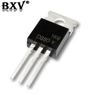 10PCS/LOT D880 TO220 Transistor D880 (Y) 2SD313 D313 TO-220 NPN Silicon Power Transistors