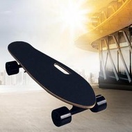 滑板車智能成人兒童滑板車單驅小魚板代步車四輪電動滑板