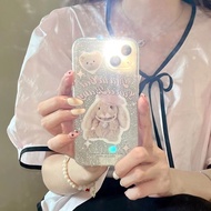 🖤ส่งจากไทยใน24ชม.🖤เคสไอโฟน 14 13 12 11 Pro Max เคส iPhone 11 น่ารัก หมี พกง่ายๆ การป้องกันการตก Case