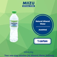 Dasani Natural Mineral Water 24x600ml
