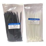 เคเบิ้ลไทร์ 1 แพ็ค 100 ชิ้น เคเบิ้ลไทร์ (Cable Tie) หรือ ซิปไทร์ (Zip Tie)