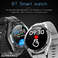 🎁 【Readystock】 + FREE Shipping 🎁 2023 NEW WH8 Smart Watch For Men 1.32 Round Screen Bluetooth Talk Heart Rate Monitor Music Playback Watch