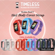 Realme Band 2 Strap｜2in1 Body Cover Strap｜Color Series Replacement Strap｜Smartwatch Accessories