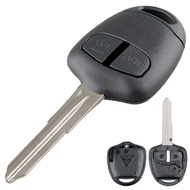 2 Buttons Car Remote Key Shell Case with MIT11 Blade Fit for Mitsubishi Lancer