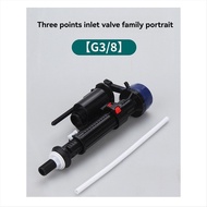 (ETUOL)Old Flush Toilet Tank Fittings Inlet Valve Toilet Water Valve Water Inlet Accessories G3/8 In