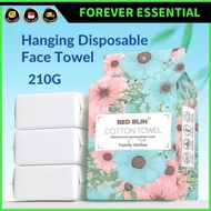 (FOREVER ESSENTIAL) 210g Hanging Disposable Face Towel Rag Kitchen Paper Towels Thick Absorbent Dish