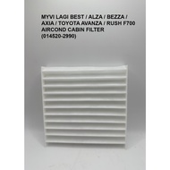 014520-2990 PERODUA MYVI LAGI BEST ALZA AXIA BEZZA TOYOTA AVANZA 2012 CABIN AIR FILTER
