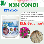 PHÂN BÓN LÁ NPK N3M COMBI Cho Hoa & Cây Kích Rễ HŨ 500G