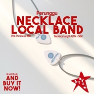Bronze Bronze | Necklace Pick Guitar Pick Necklace/ | Two Sides Reversible