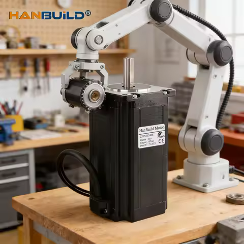 hanbuild NEMA23 Stepper Motor 4.0A 300N.CM 4-lead 23HS11240 Nema 23 Stepper Motor 57 Series motor fo