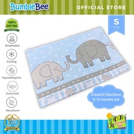 Bumble Bee Baby Pillow Case - S Size (Premium Cotton Jersey Knit)