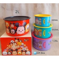 One touch kartoon limited tupperware