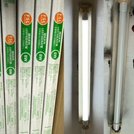 FSL慳電全玻璃LED💡0.6M 兩尺長T8日光燈管⚡️功率: 8W 色溫:6500K 佛山照明「超炫系列」雙端輸入 T8 Tube day Light 2 fts long  👍🏻平價燈飾⚡️節能環