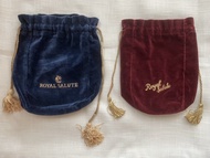 Royal Salute 皇家禮炮絨布袋2個