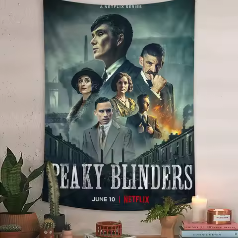 Movie P-Peaky B-Blinders TV Hanging Bohemian Tapestry Bohemian Wall Tapestries Mandala Cheap Hippie 