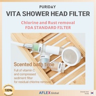 [MADE in KOREA]PURIDAY (SET) VITA SHOWER HEAD FILTER AND Chlorine and rust removal,/3 Scent