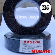 KABEL ANTENA 3c 1 ROLL ISI 120M ORIGINAL MASCOM ANTEN YANG BERKUALITAS BAGUS UNTUK TV / PARABOLA 120