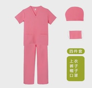 Kids Student Work Uniform for Nurse Mediciner Little Doctors Surgical Suit