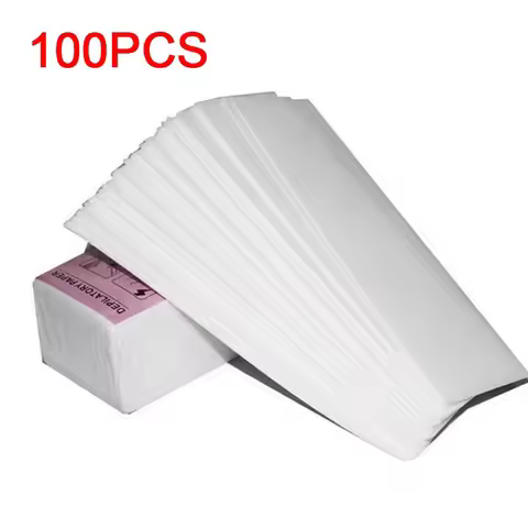 New 200/100pcs Waxing Strips Wax Band Paper for Waxing Tape Paper To Depilate with Wax Depilatory Wa
