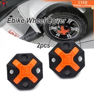 2pcs Wheel Cover For Most Brand Ebike Tire Cover Trim Care Accessories For Ebike Wheel