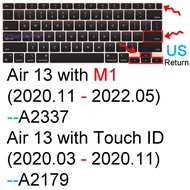 MacBook Air 13 Inch Silicone Keyboard Protector A2337 A2179 U-13