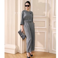 MY WAY Women's Hem Sweater and Long Pants Set 1MAB16888H | 1MQCB1889