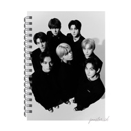 Kpo Enhypen Spiral Notebook Custombebas