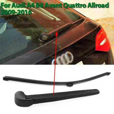 Tailgate Rear Windshield Wiper Arm Blade Replacement for Audi A4 B8 Avant Quattro Allroad 2009-2016 
