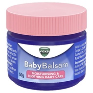 Vicks Baby Balsam Moisturising & Soothing Baby Care Rub 50g