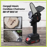 Mesin Gergaji Portable Tenaga Baterai Cordless Chainsaw Tanpa Bensin