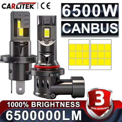 H4 H7 LED Bulbs Headlight 9035 CSP Wireless Tube H8 H11 9005 9006 9012 for Car Headlamp Auto Diode L
