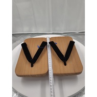 Japanese clog wooden sandals for women or children approximately 20 to 24cm feet