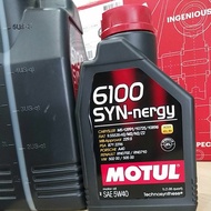 MOTUL 6100 SYN-nergy 5w40 Synthetic (1L)