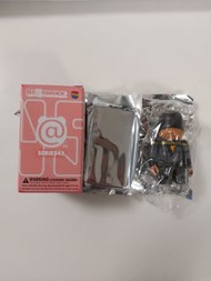 Bearbrick 45 BE@RBRICK SERIES45  HERO BLACK ADAM (黑亞當)