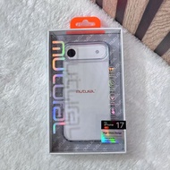 Mini [รุ่นใหม่สำหรับไอโฟน17promax]Mutural Design Clear Protection เคสใส กันกระแทก  สำหรับรุ่นไอโฟน 1