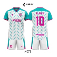FUTSAL JERSEY FULL PRINTING FREE CUSTOM DESIGN AND FREE BACK NAME AND NUMBER H075