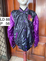 Bomber Jacket Anak Laki Purple Black - preloved