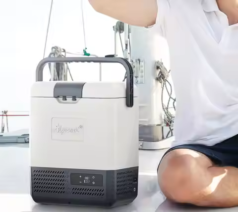 Alpicool 8L car home refrigerator mini fridge AC100-240V DC12/24V Portable Cold storage outdoor trav