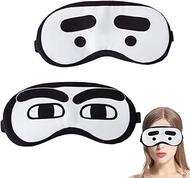 UEAVOID Pack of 2 Silk Eye Mask for Sleeping Eyes Sleep Protection Lightproof Sleep Masks Adjustable