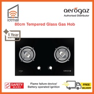 [Local Seller] Aerogaz AZ-283F 80cm Tempered Glass Gas Hob