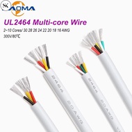 SK UL2464 Multi-Core Wire White30 28 26 24 22 20 18 16 AWG/2 3 4 5 6 7 8 10Cores Channel Audio Power
