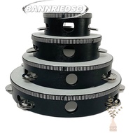 BANNRIEDSG9895Y Hand Held Drum, Wooden Metal Jingles Tambourine Drum, Gift 4/6/8/10 Inch Kids Drum P