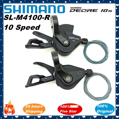 SHIMANO DEORE SL M4100 Right 10 Speed SL-M4100 RAPIDFIRE PLUS Right Shift Lever Clamp Band 10s 10v D