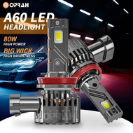 [Top Quality] 2PCS High Spotlight Car H4 Led Headlight H7 H11 Headlamp 110W High Power