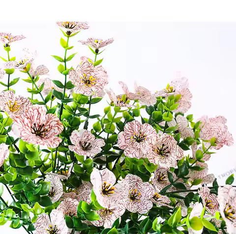 Artificial Fake Fake Flowers Greenery Decoration Eucalyptus Flowers for Party Decoration Wedding Dec