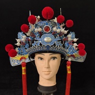 Opera Peking Opera Drama Performance Props Headwear Lord Horse Zhuangyuan Hat Groom Horse Circus Ope